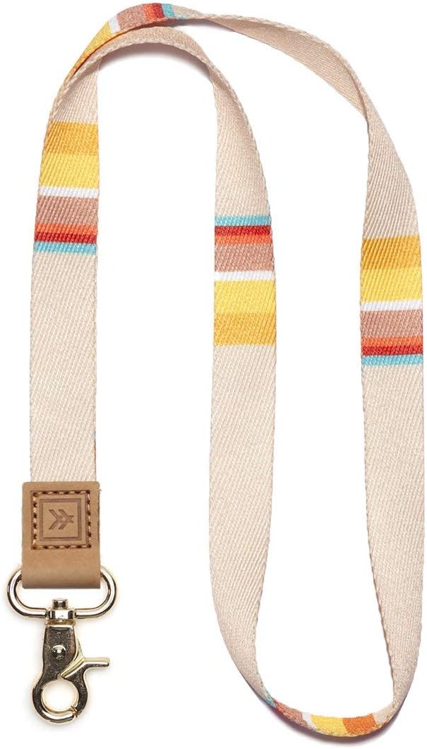 Thread WalletsLanyards for ID Badges, Durable Lanyards for Keys, Cool Key Lanyard with ID Holder for Men and Women, Clip & Buckle Badge Holder with Lanyard