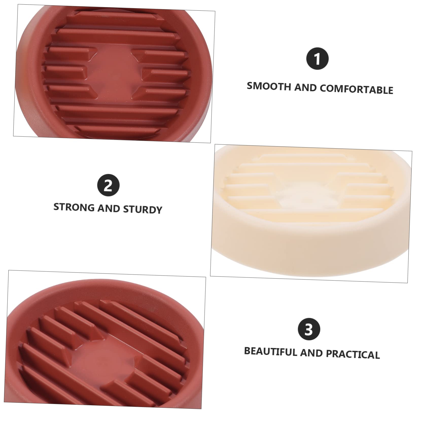 Yardwe 3 Set Vaschetta dell'Acqua Piante Giardino Esterno Vaso di Fiori Vassoi Punte Autoirriganti Fioriere Autoirriganti Sottovasi da Fiori Fioriera Rotonda Pianta Plastica 4 Pezzi * 3