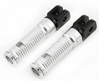 rgsdg モーターサイクルアンチスキッドライダーフロントフットペグレストフットペグフットレストレーシングアダプターK&awasaki Z900 Z650 V&ersys-X 300 2017-2018 フロント リア フットレスト (色 : G)