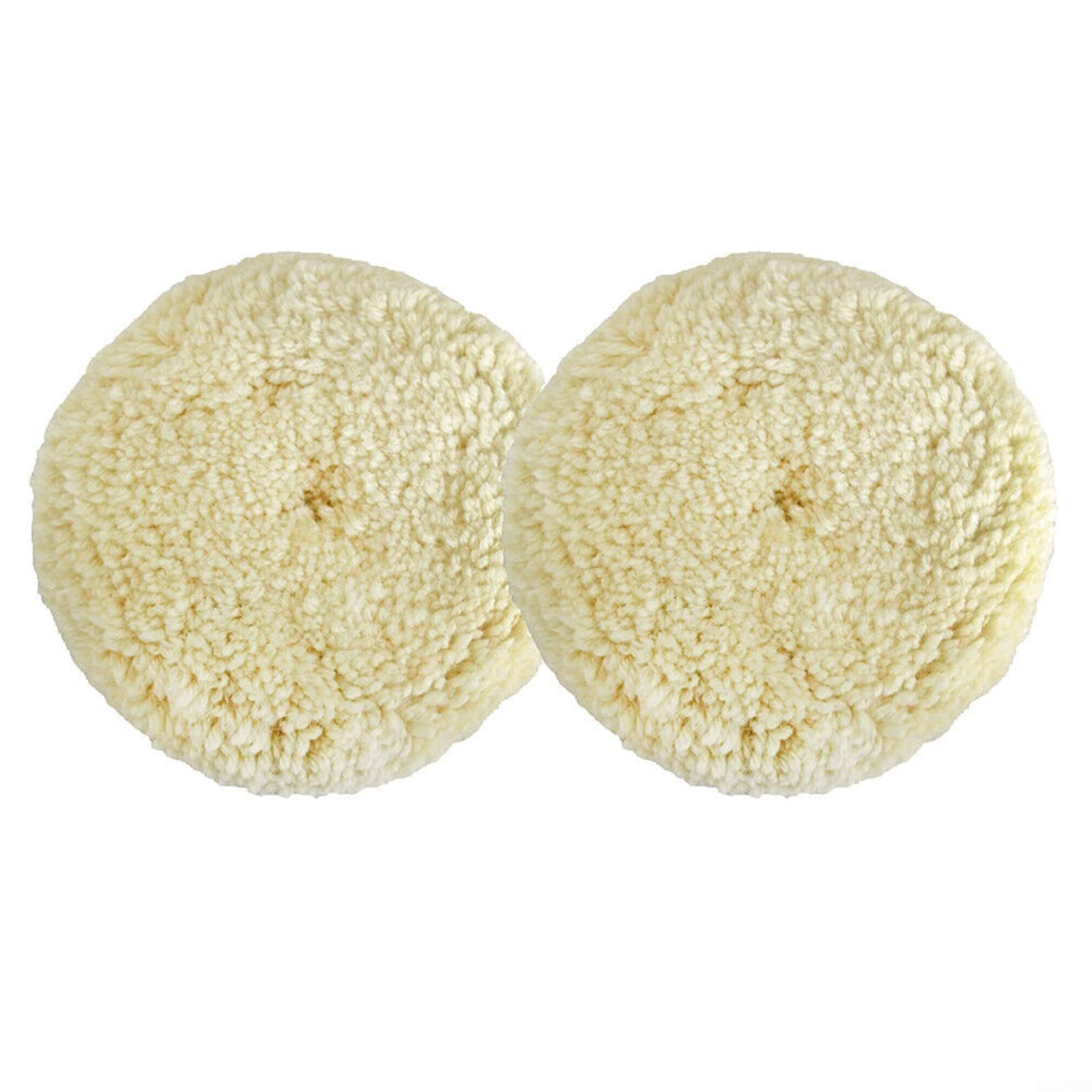 Wol Buffing Pad, 180 mm fijne wol polijstwiel reinigingsaccessoire met