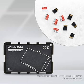 Amazon | 10スロット マイクロSDカードケースホルダー