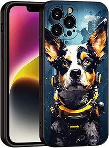 Dog for iPhone 16 Pro Max Case | Trendy Slim Protection for Girls & Women & Teens (A1-Dog)