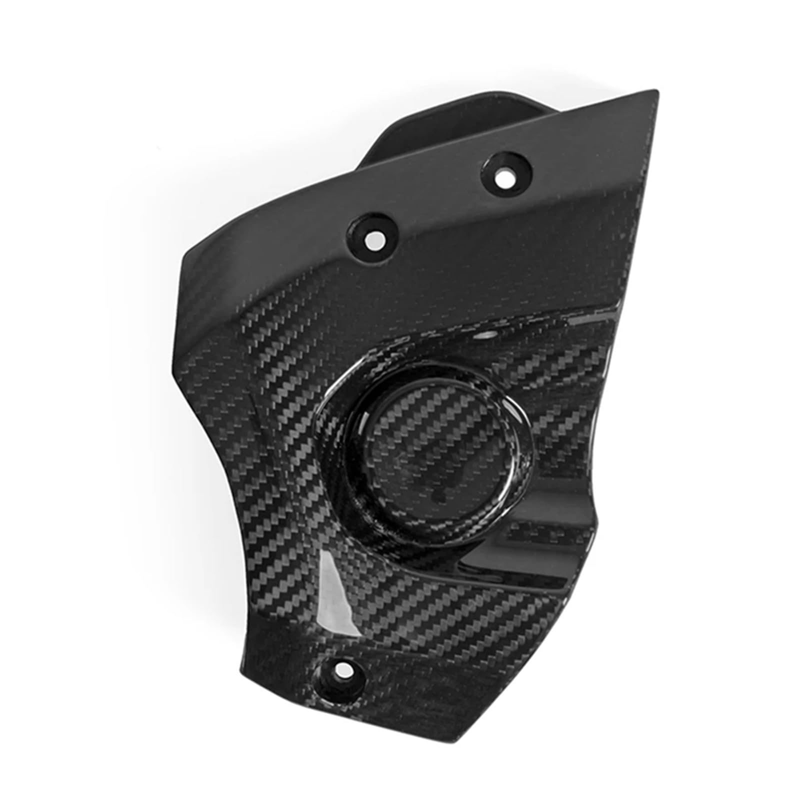 Moto Pignone Protezione Carenatura per pignone motore in fibra di carbonio per moto, adatta per YAMAHA MT 07 2018 2019