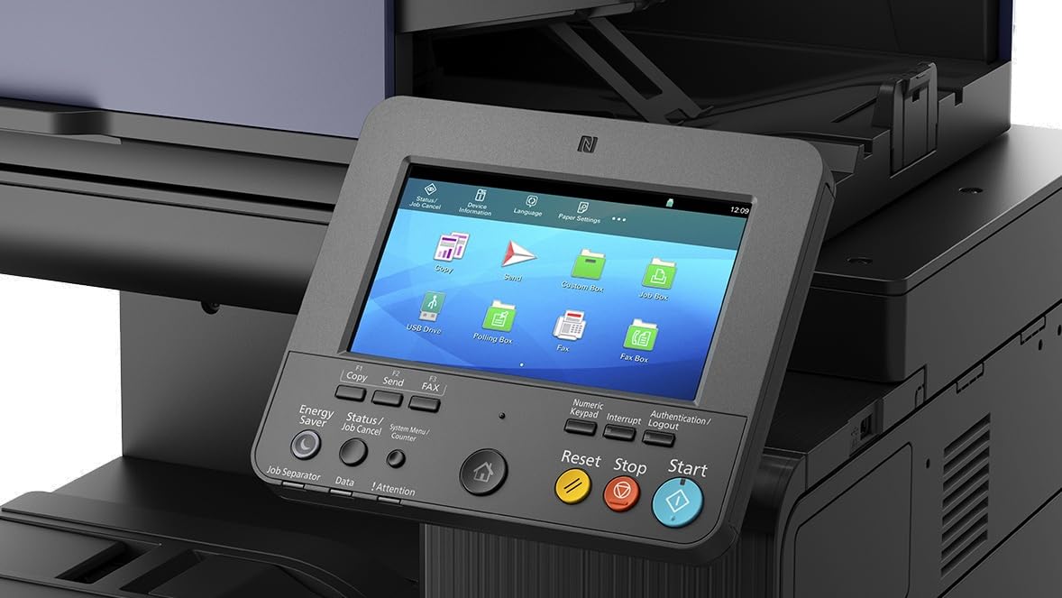 Kyocera 1102V42CS0 Color 37 PPM MFP Model CS 358ci w/Copy, Print, Scan, (A4) (No Fax); 7-Inch Color TSI; Intuitive User Interface; Wireless, Wi-Fi Direct; Standard HyPAS Capable