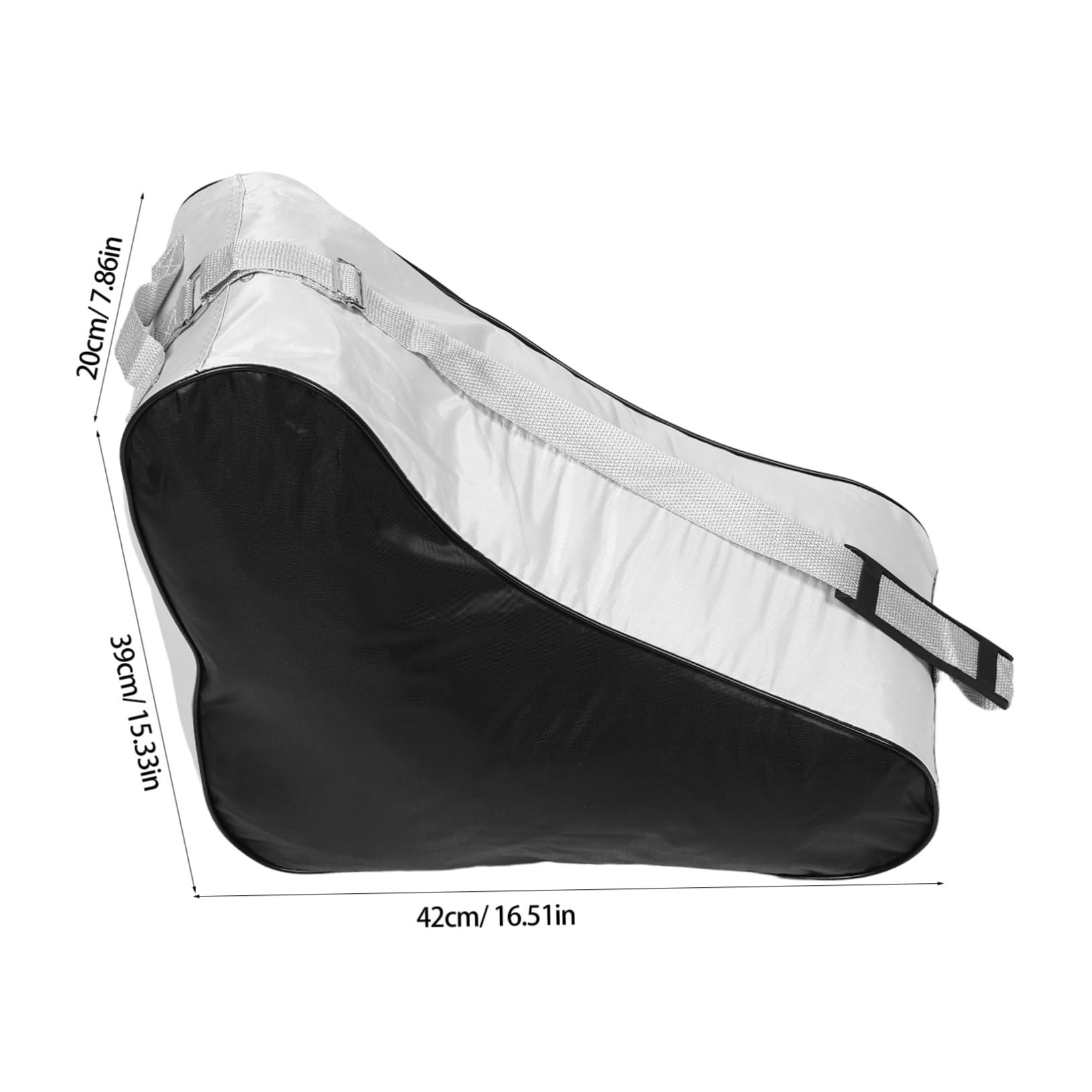 NAMOARLY Roller Skate Storage Bag Ice Skates Backpack Girls Mesh Carrying Bag Travel-friendly