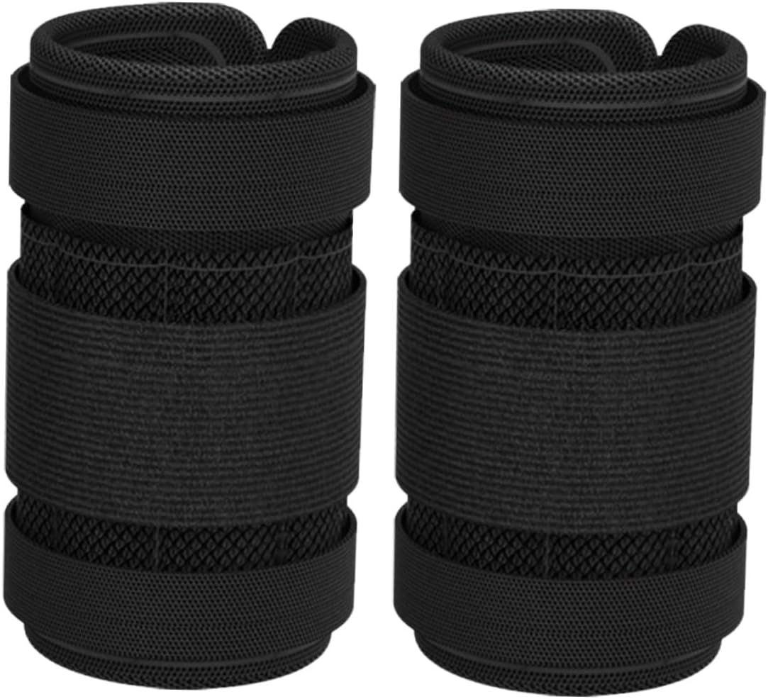 Mipcase Ankle Weights for Men Adjustable 1 Pair of Steel Plate Leg Weights Running and Aerobics Fitness Accessories
