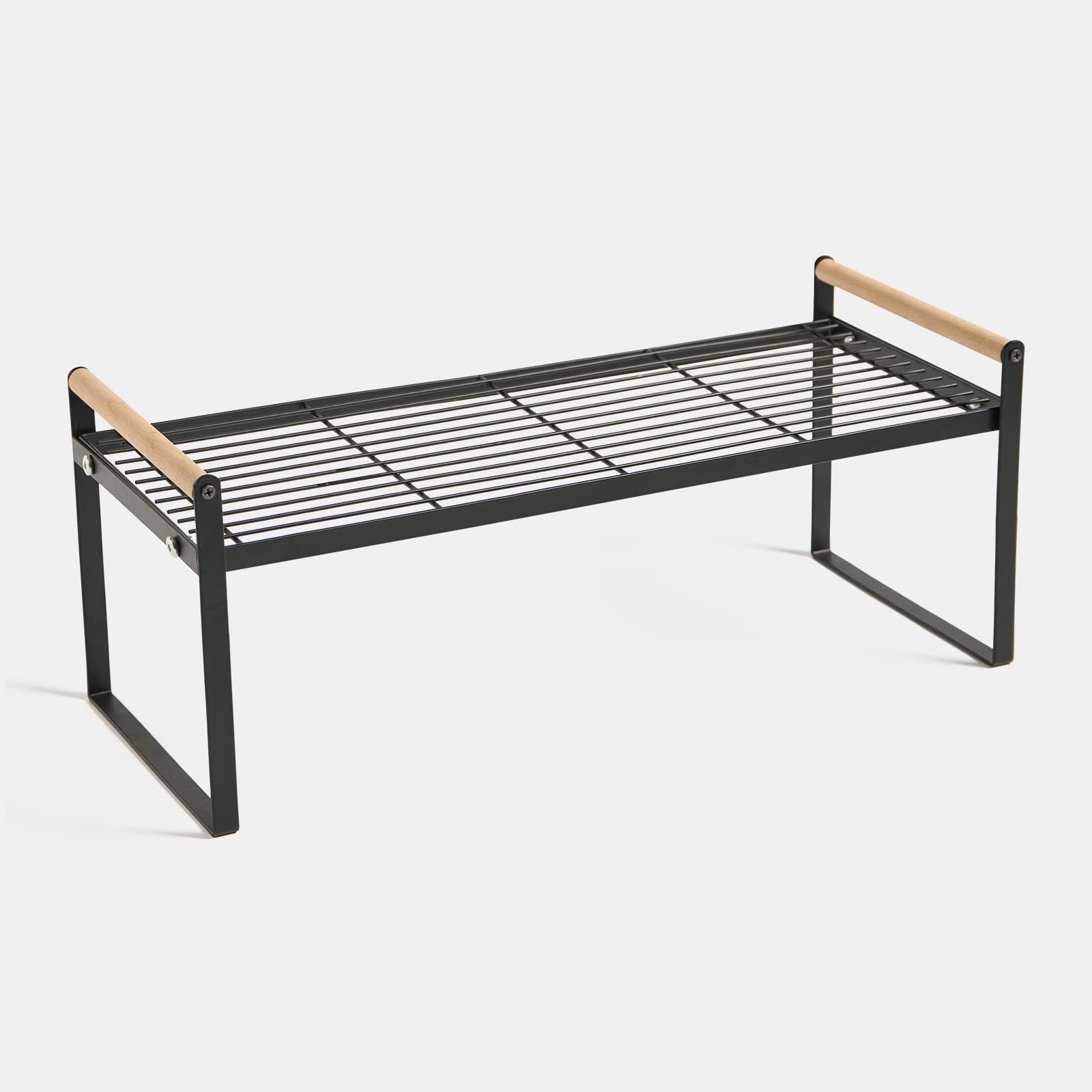 B&Q -  Kitchen Rack Stand Countertop Storage Metal Shelf Organiser