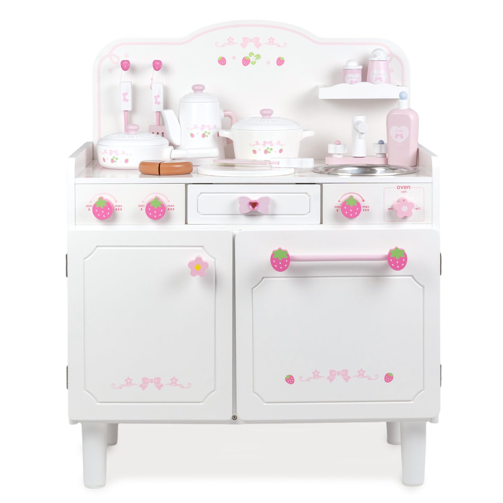 Amazon | マザーガーデン おままごと キッチン 木製 スウィート