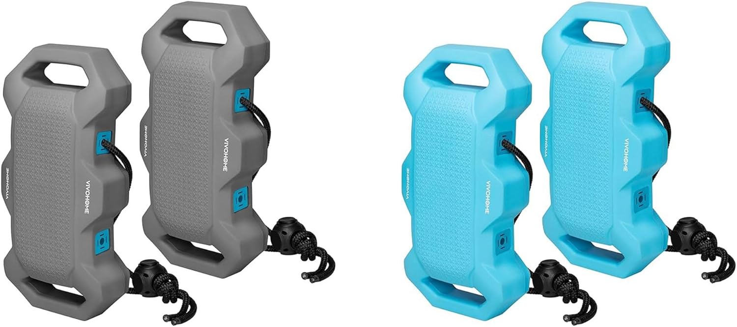 VIVOHOME EVA Boat Fenders 2 Pack for Docking, Boat Bumpers