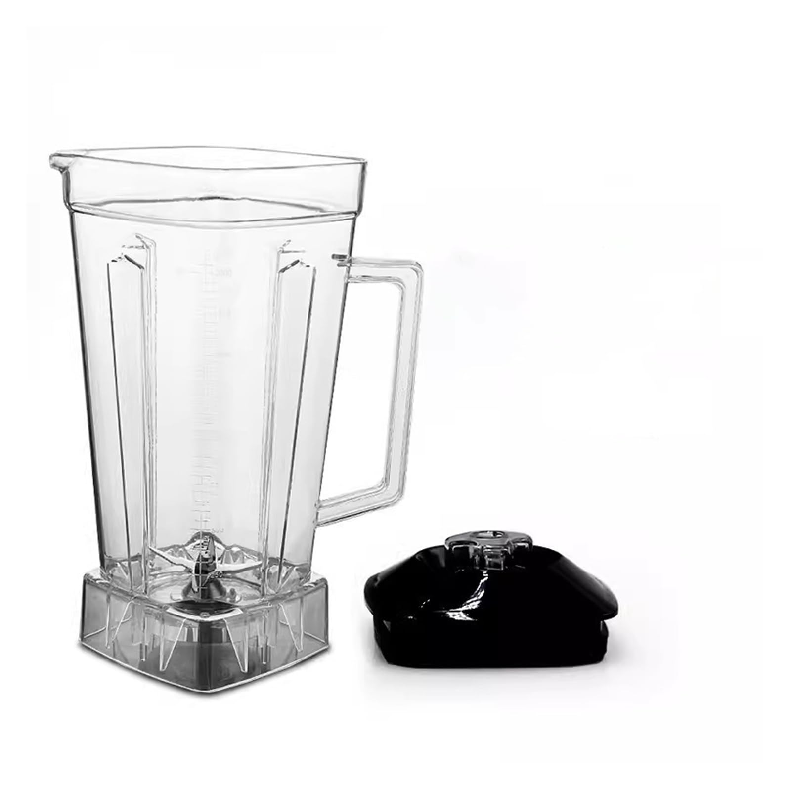 Tazza frullatore + coperchio + coltello, compatibile con Waring