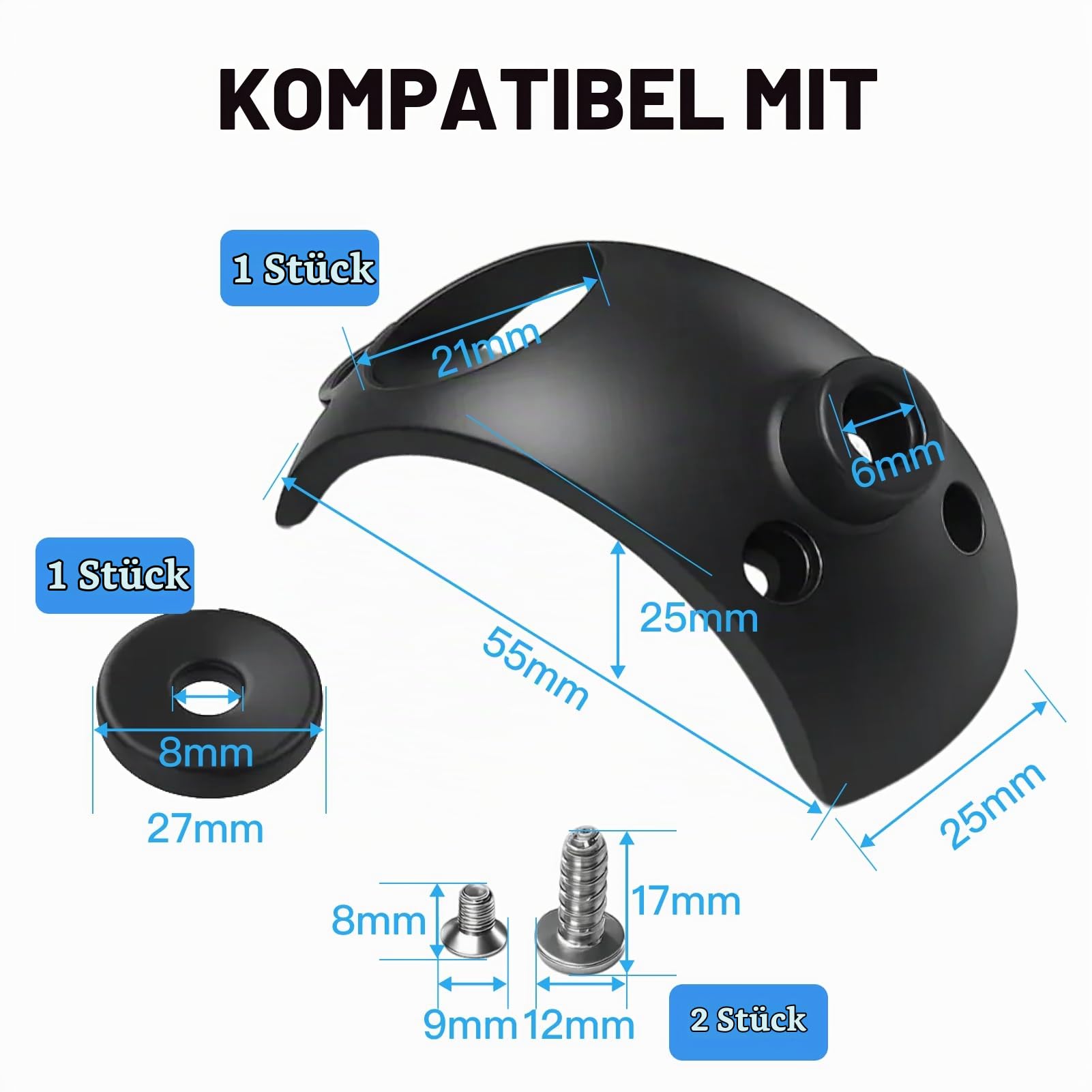 Reibbeläge set Kompatibel mit 2004 3004 3504 Caravan Front Hinter Reibbeläge und Seiten Reibbeläge ​​Bremsbelagsatz für Stabilisatoren​​ 1220755 691418 (14)