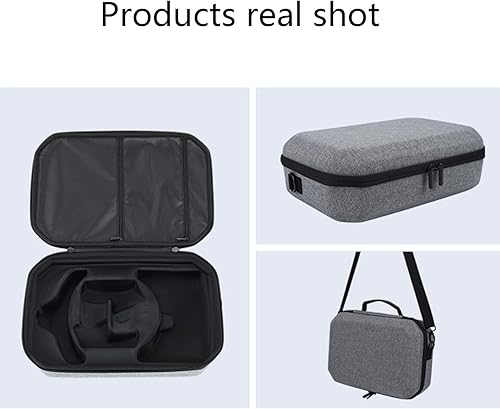 Miniatura 3 de Palumma Bolsa de almacenamiento de viaje VR compatible con Oculus Quest 2VR todo en uno para gafas de juegos VR estuche rígido con correa para el