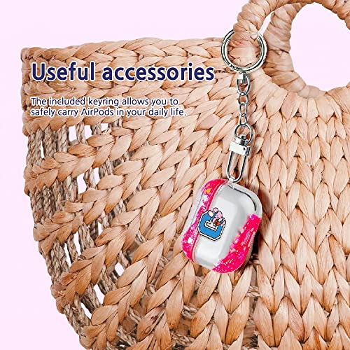 Bt21 Bling Aqua Compatible With Apple Airpods Pro Case, Wireless Charging [Official Merchandise] (Jelly Candy_Mang) #TOP7