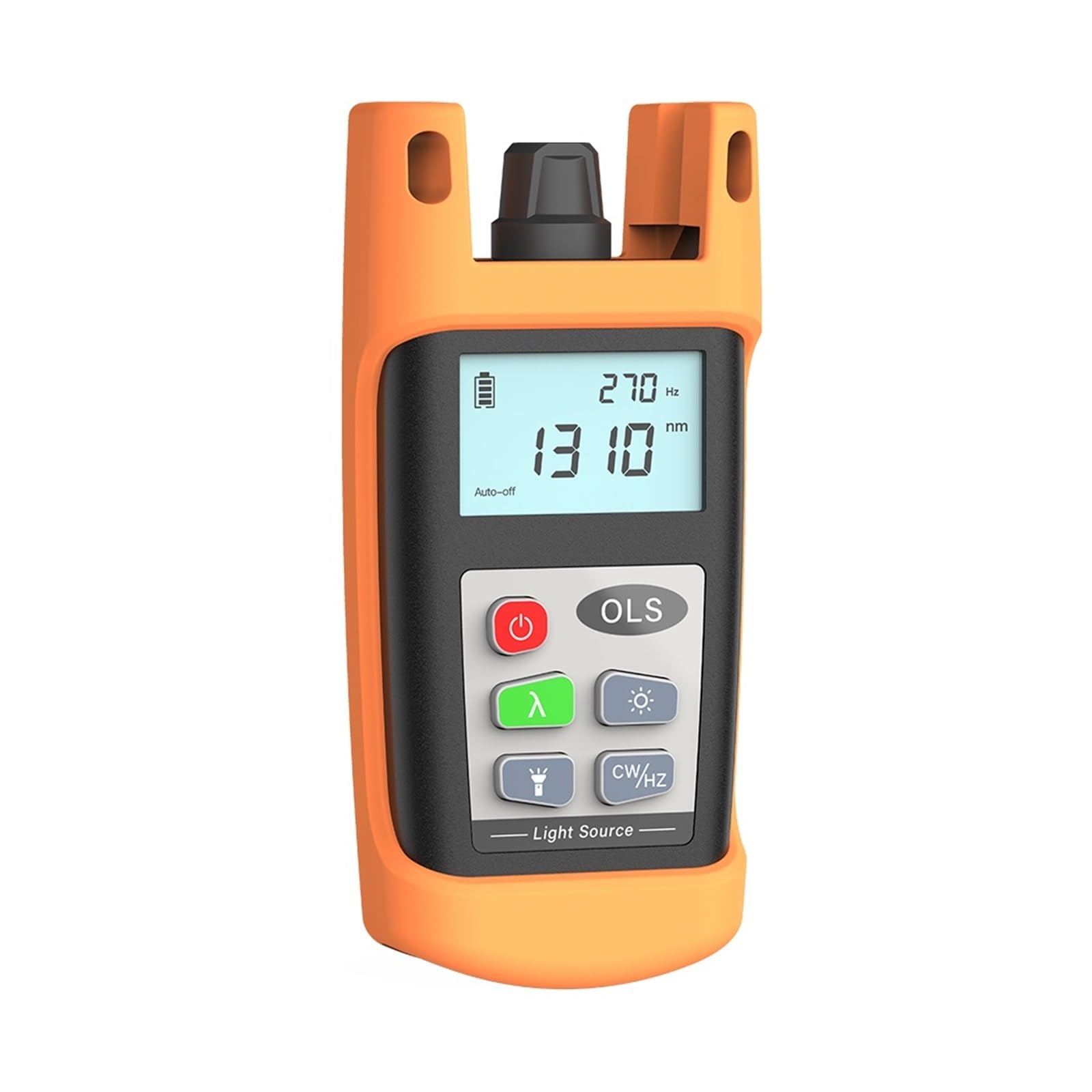 Glasfaserquelle 1310/1550 Nm KLS-25M-S Optische Lichtquelle Faserausrüstung Werkzeugtester, Genaue Messdaten(-25-S)