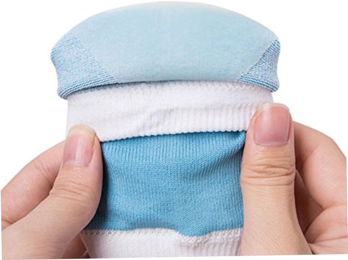Moisturizing Gel Heel Socks Spa Vented Toe Recovery Socks for Dry Cracked Skin