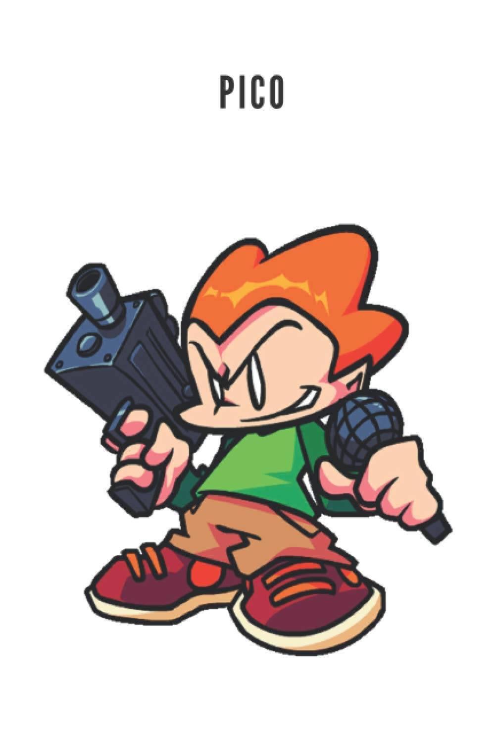 PICO: Pico Notebook - Pico Fanart - Pico Friday Night - Pico Fnf - Pico Friday Night Fanart - Pico Friday Night Funkin - Friday Night Funkin Notebook ... Night - Friday Night Funkin Girlfriend - Fnf