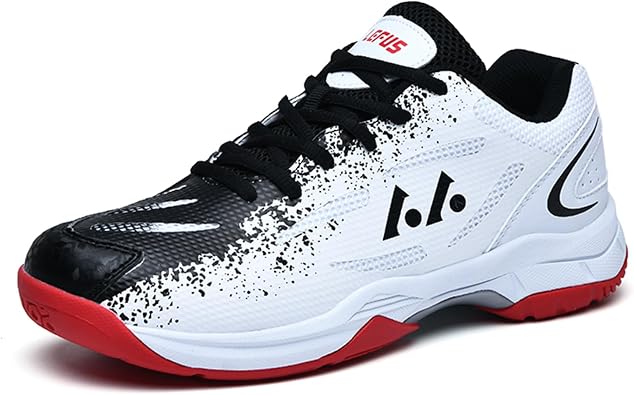 Mens Badminton Shoes Comfort Anti-Slip Pickleball Court Shoes Professional Sneakers