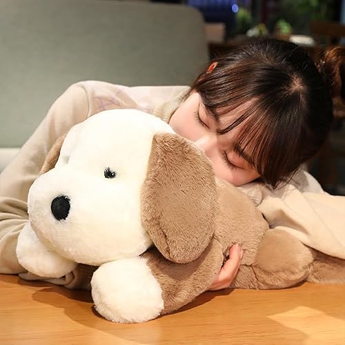 Miniatura 10 de Suave peluche de perro de peluche, lindo peluche de cachorro gris, almohada para abrazar, juguete de peluche Corgi, regalo de decoración de