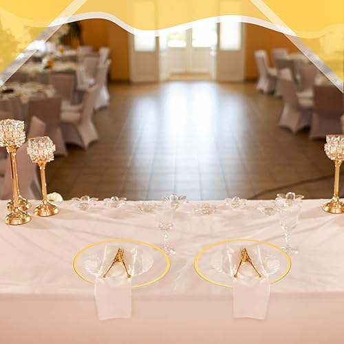 Miniatura 7 de 24 platos de carga transparentes a granel de 13 pulgadas, platos redondos de acrílico para cena, platos decorativos para el hogar, cocina, boda,