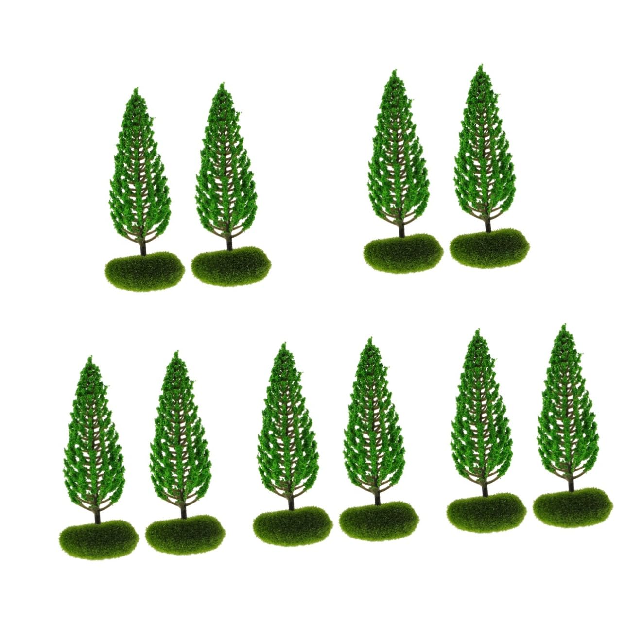 Abaodam 10piezas Árboles Diorama De Paisaje Decoración De Jardín Mini De Árboles para De Paisajismo