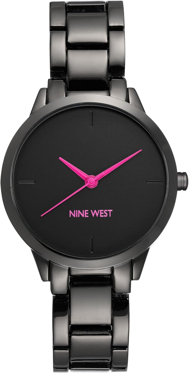 Women's Gunmetal Bracelet Watch
