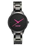Women's Gunmetal Bracelet Watch