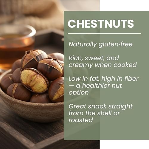 Miniatura 5 de Castañas, frescas, aprox. 1lb