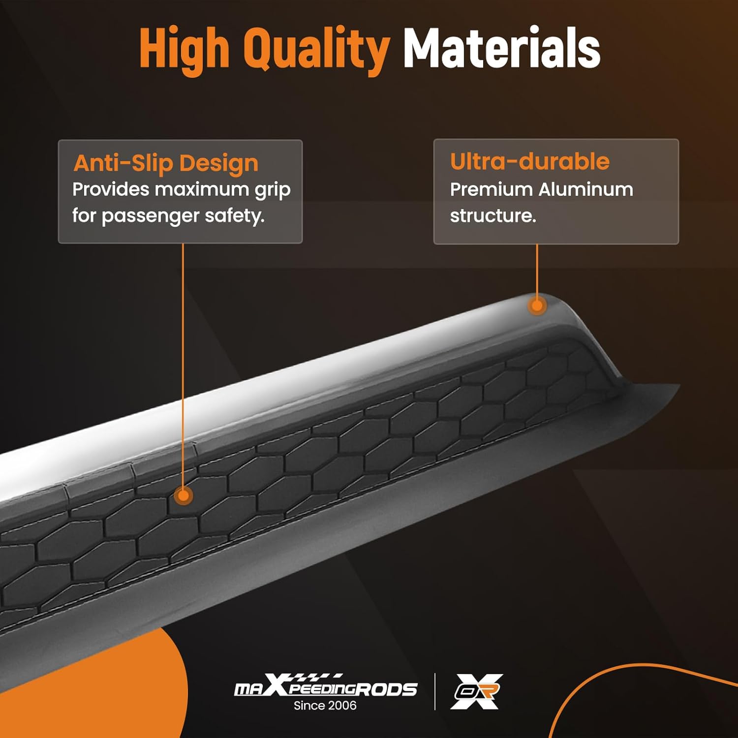 maXpeedingrods Running Boards for Lincoln Aviator 2020-2025, Aluminum Alloy Side Step Nerf Bars