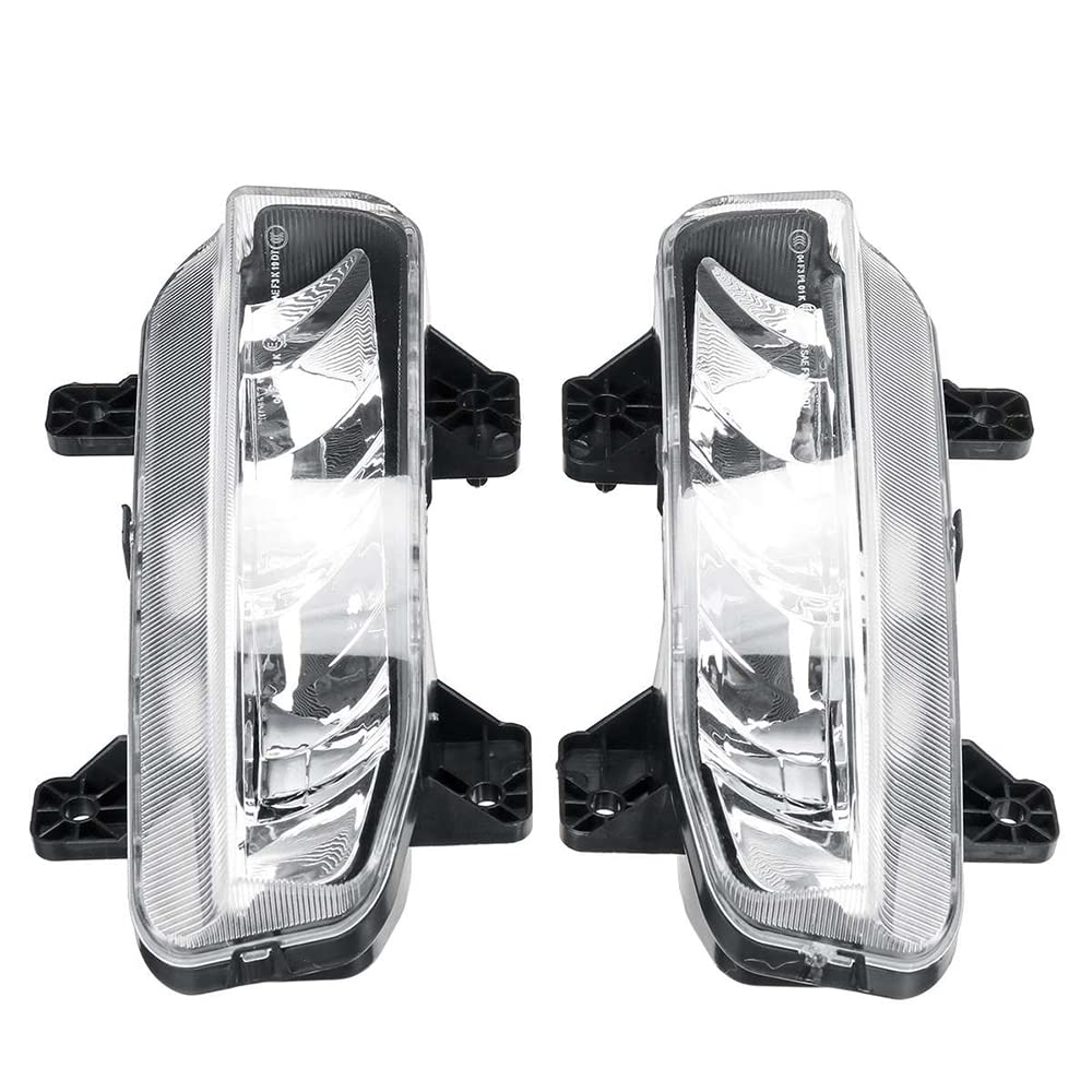 Riloer 2pcs LED auto fendinebbia anteriori, sinistra destra fendinebbia sostituzione per D0DGE R-am 2500/3500 2019-2021, impermeabile 6000K ad alta luminosità sostituire kit