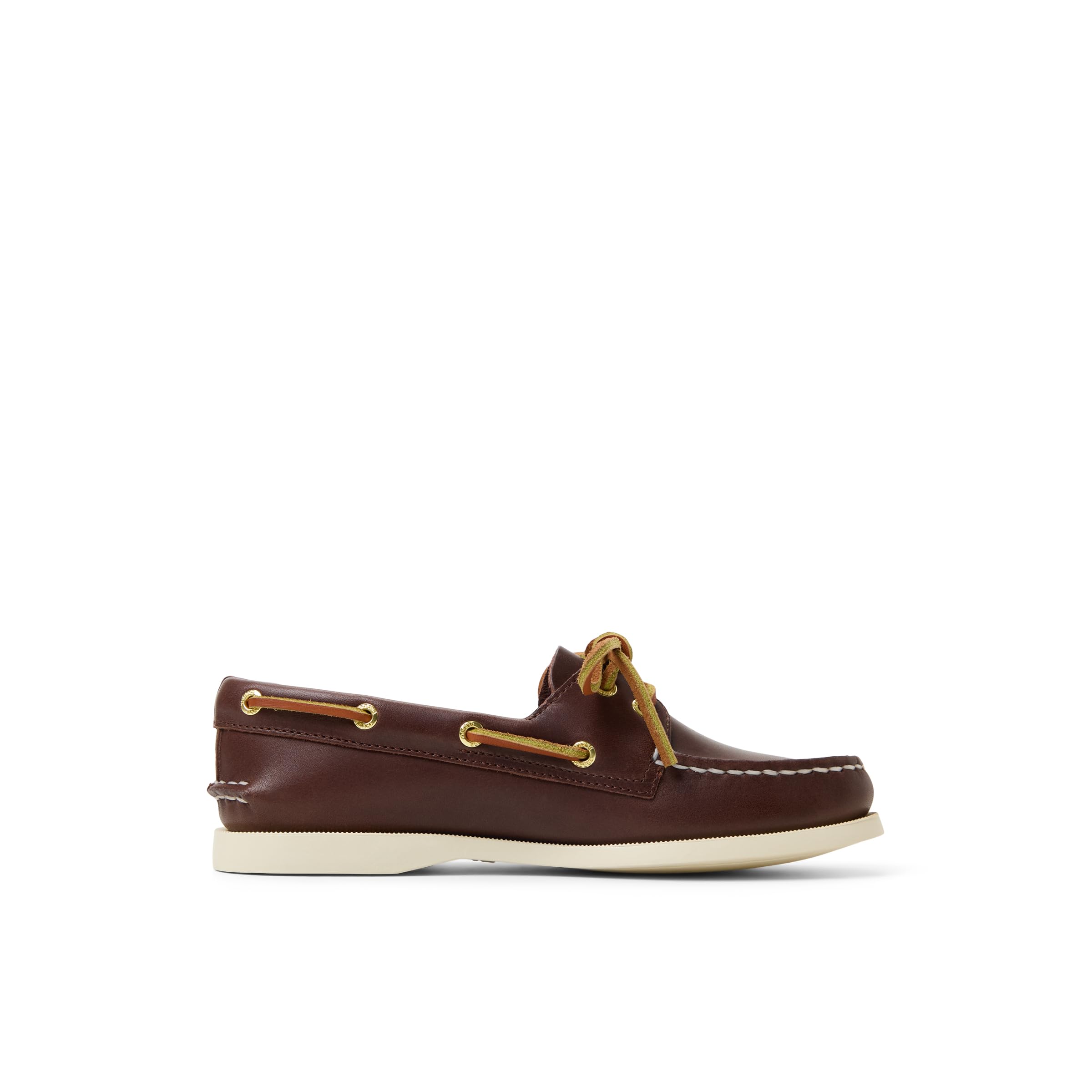 Sperry Authentic 2 Eye Scarpa da Barca da Donna autentica con 2 Occhielli, Argento, 37,5Donna