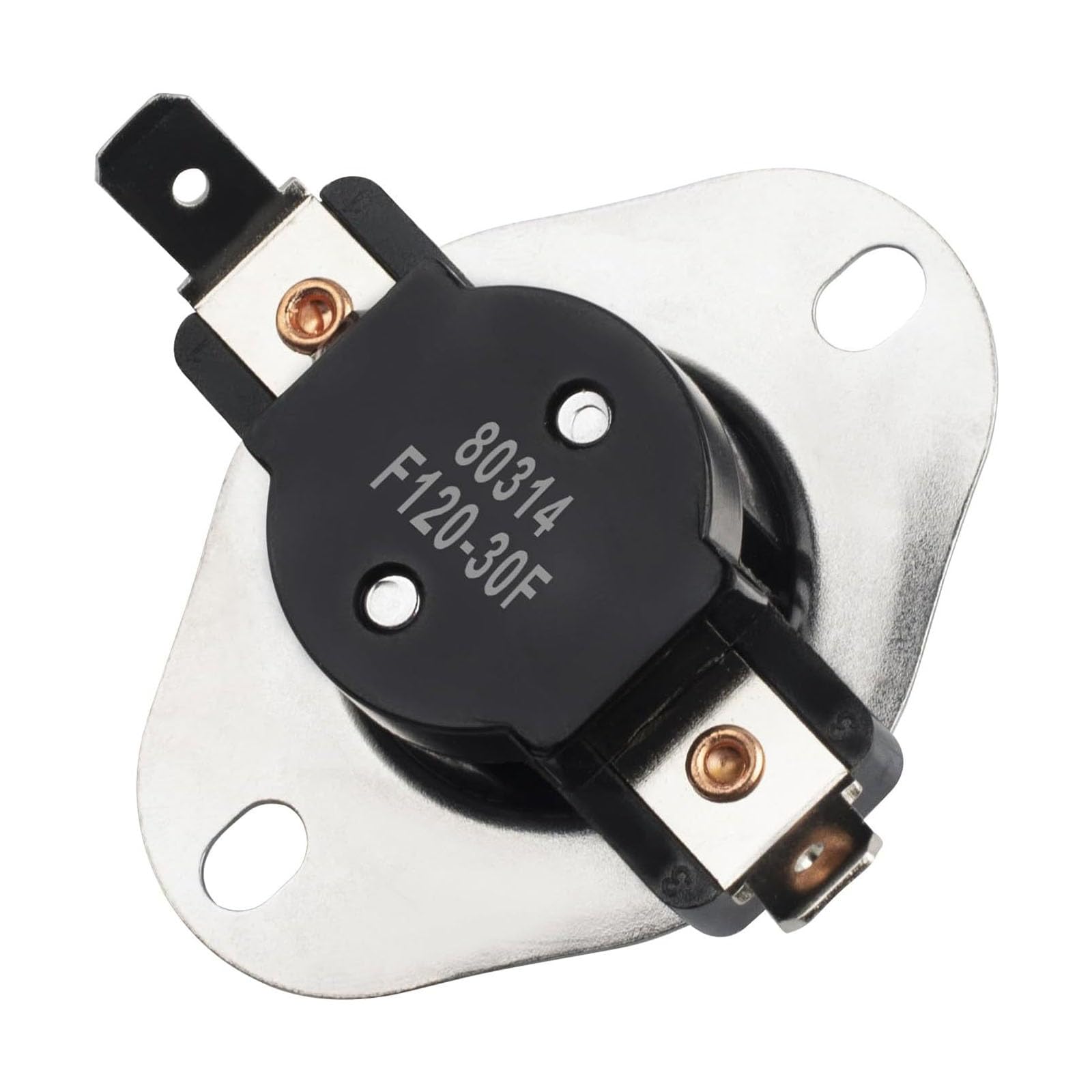 Auto Reset Low Limit Thermostat 80314 F120 for Wood Furnaces Temperature Metal Thermostat