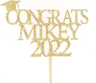Atelier Elegance ANY NAME Grad 2022 Cake Topper, Graduation Cake Topper, Congrats Grad Cake Topper