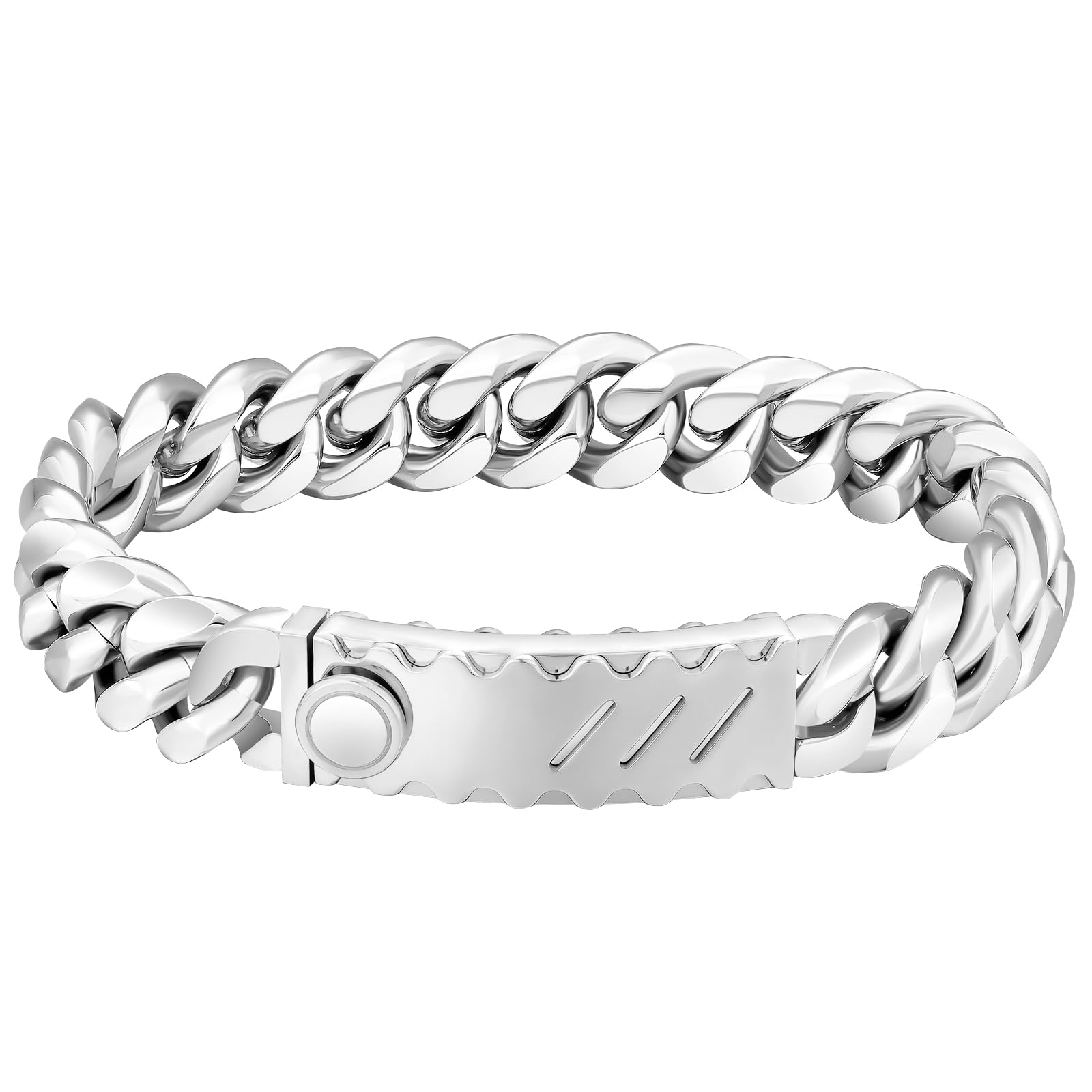 KRKC&CO 12mm Mens Cuban Link Bracelet, 18k Gold/White Plated Iced Out 5A Cz Miami Thick, Durable Anti-tarnish Hip Hop Jewelry, πππ ππ’πππ¬ ππ¨π« π
πππ‘ππ«π¬ πππ²