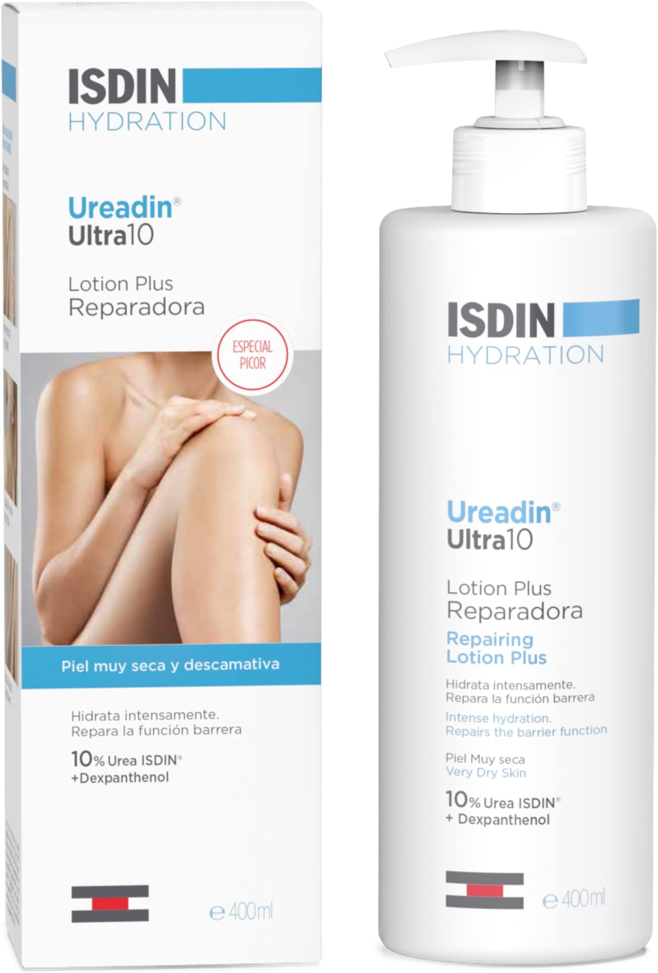 Ureadin Ultra 10 Repairing Lotion Plus (400Ml) | Intense Hydration | Repairs Barrier Function