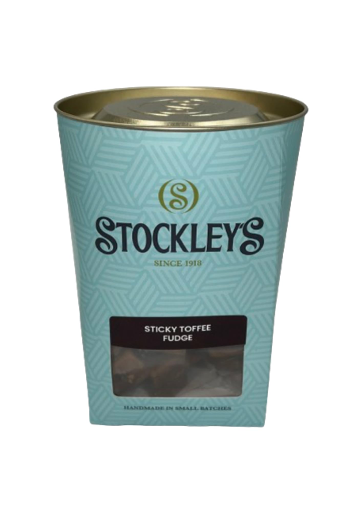 Stockley’s Sticky Toffee Fudge Treat Carton – 220g | Rich Crumbly Fudge with Butter, Dates & Condensed Milk | Handmade British Confectionery Carton | Vegetarian