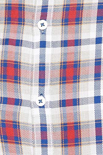Image of Spykar Men's Checked Slim Fit Shirt