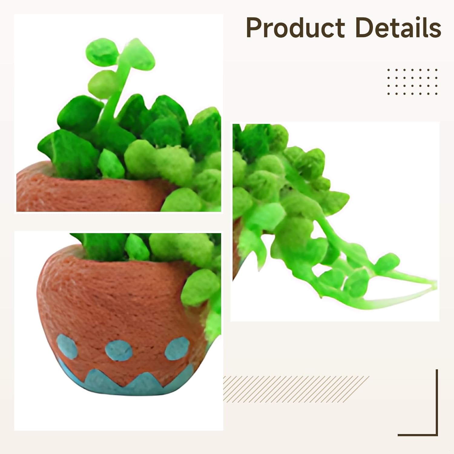 DIY Wool Felt Kit, Succulent Needle Felting Kit, Craft for Beginners, Home Decor, Unique Present, English Instructions and Materials Included