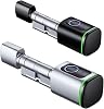 TTlock BLT APP Smart Lock Core Fingerprint Security(Color:Black,Size:A30-B30)