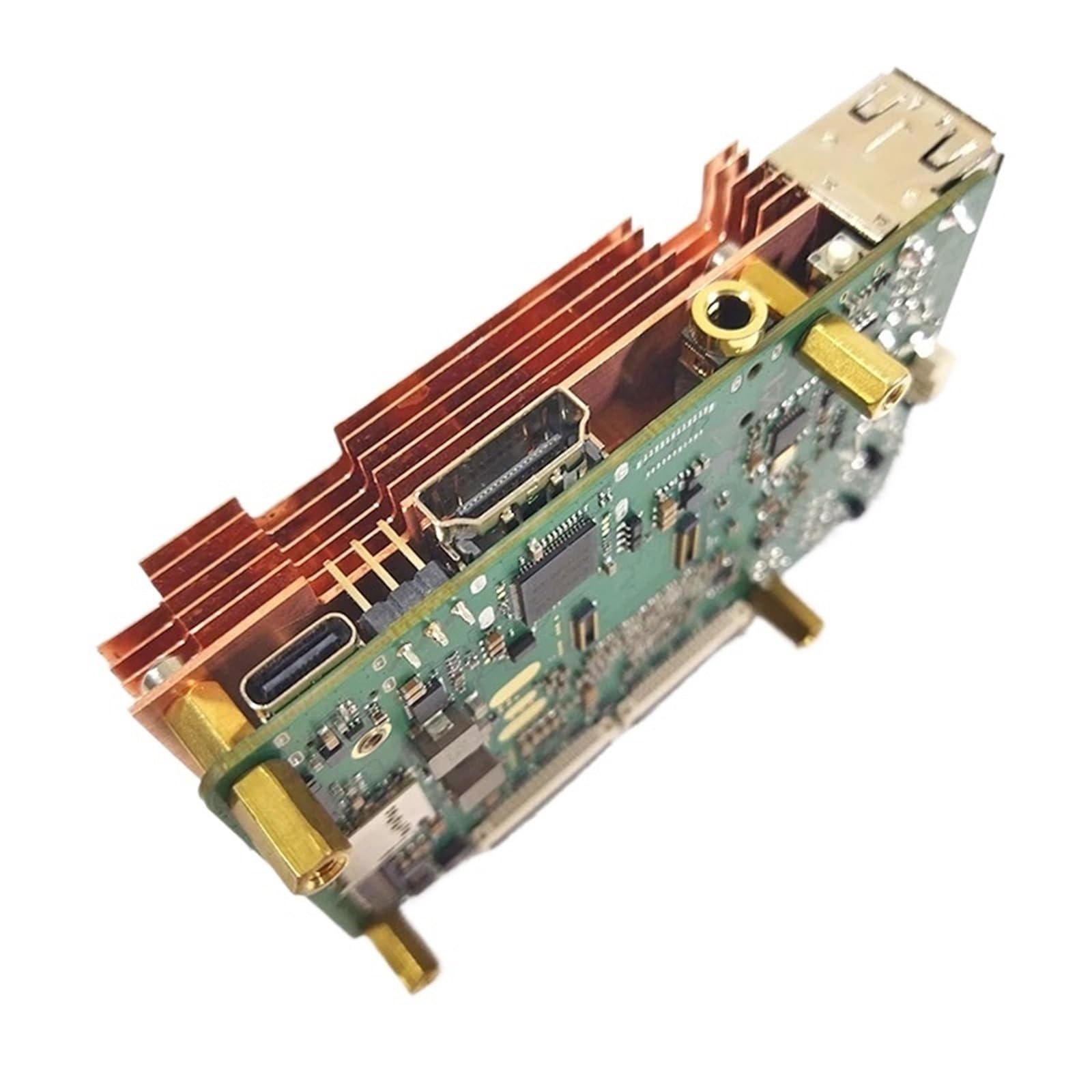 Pokrowiec ochronny do miedzianego radiatora Dragon Q6A Pasywny radiator chłodzący z metalową obudową (10 grubości 18,1 mm)