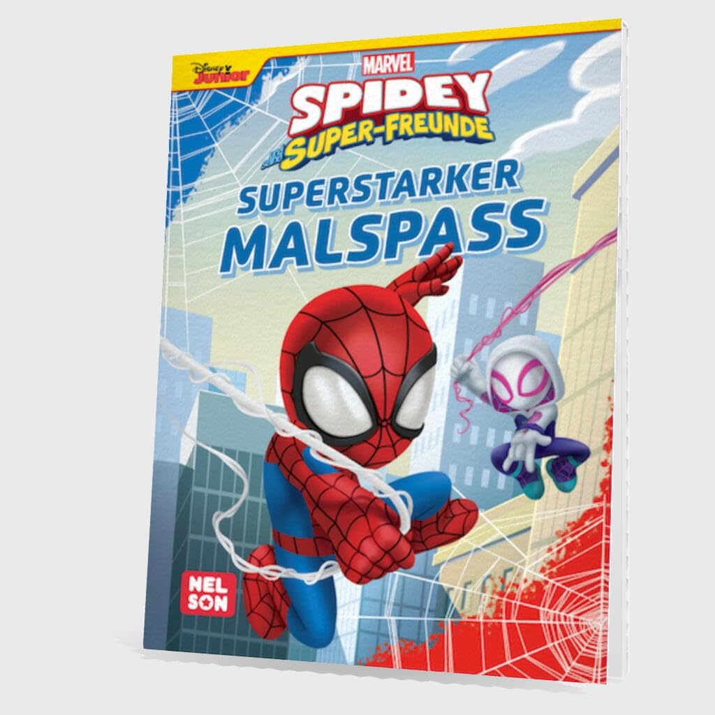 MARVEL Spidey und seine Super-Freunde: Superstarker Malspaß: Mehr als 60 Ausmalmotive | Beschäftigung ab 3 Jahren