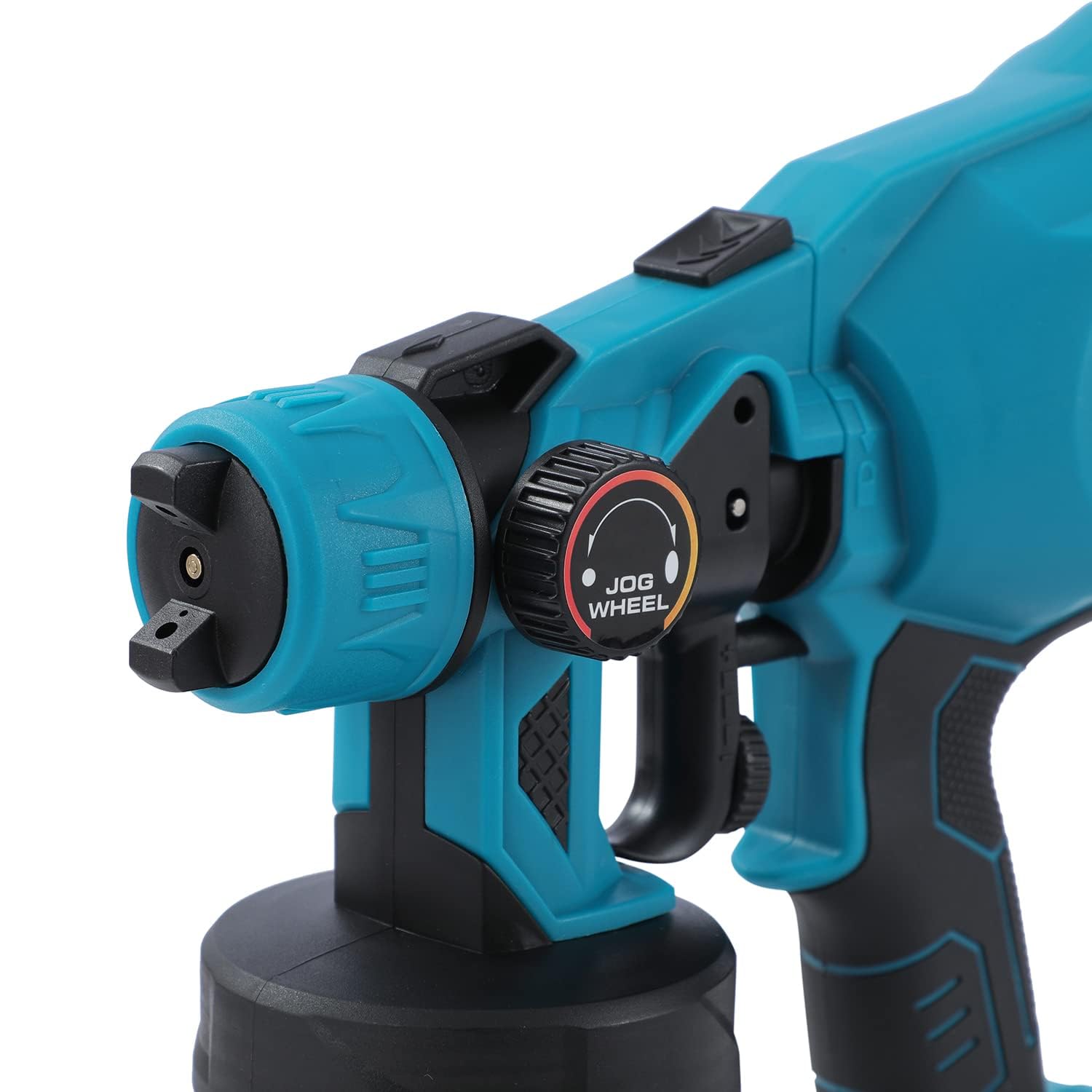 Pistola a Spruzzo a Batteria KATSU FIT-BAT 21V 800ml Pistola per Verniciatura a Spruzzo, 3 Modalità di Pittura, Ugello 1,8mm e 2,5mm, per Dipingere Pareti Soffitti Mobili Recinzioni (solo corpo)