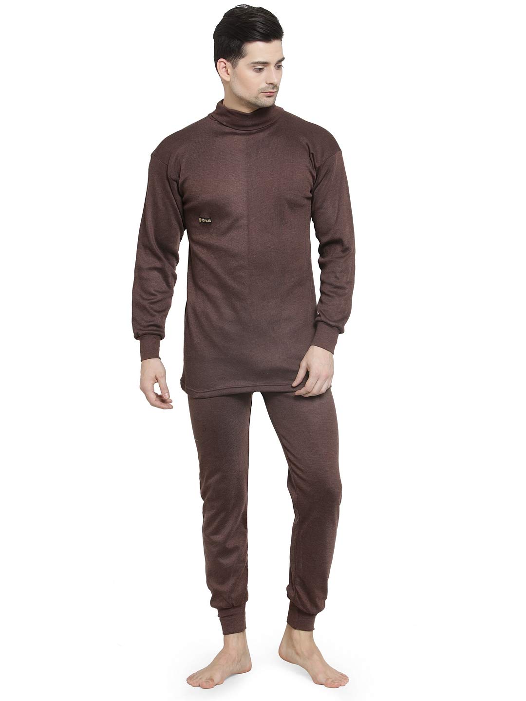 UZARUS Men’s Solid Thermal Set