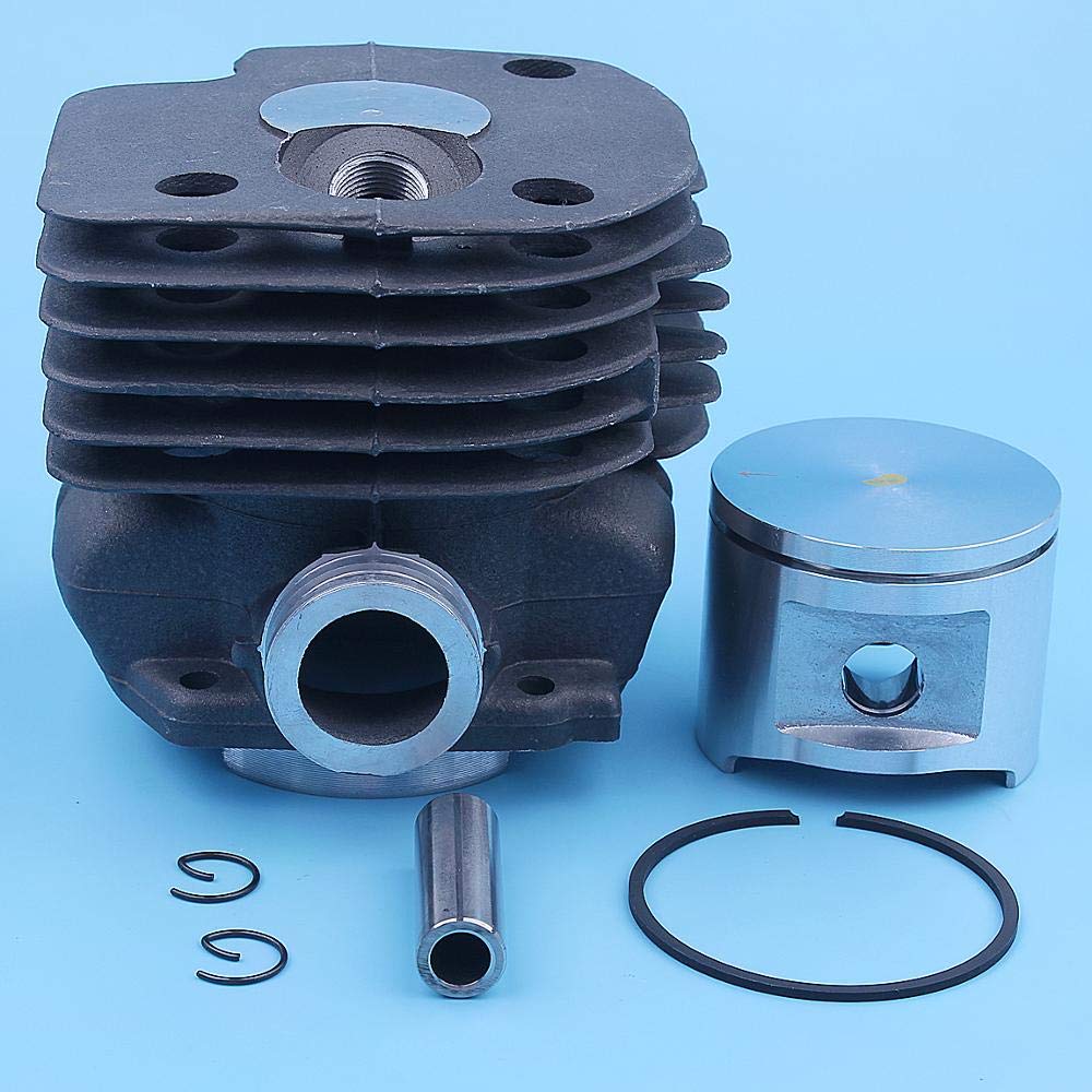 Kit de pistón de cilindro de diámetro grande de 52 mm compatible con motosierra Husqvarna 372XP 365 372 XP 371 362 375K motosierra 503 93 93 72 piezas de repuesto