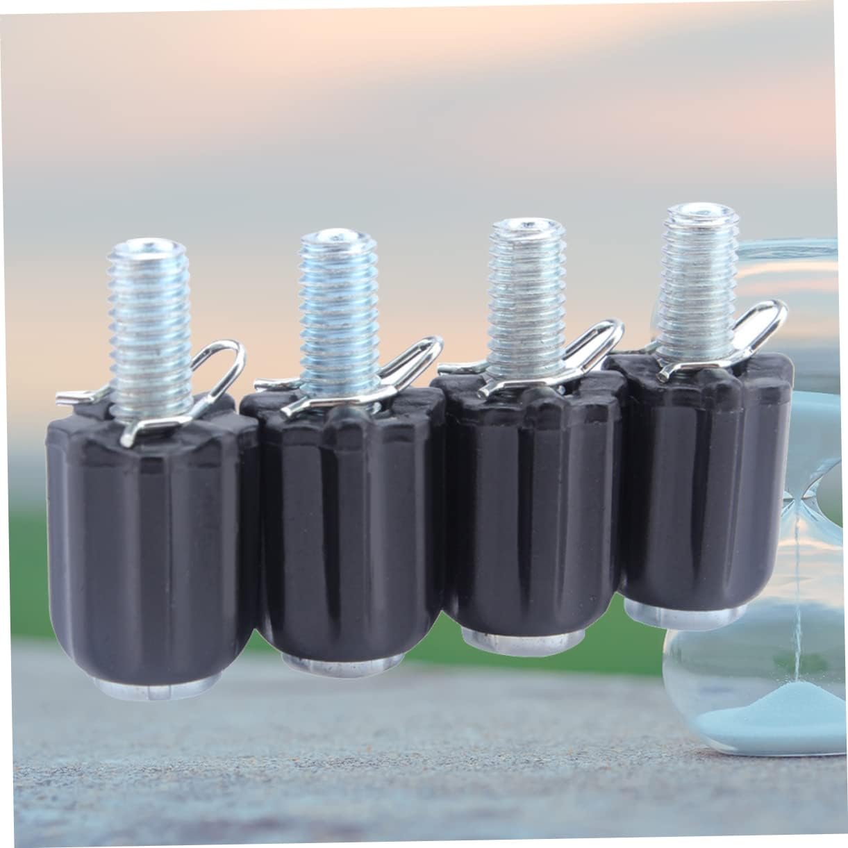 INOOMP 12pcs Brake Compatible Bike Adjustment Screw Fine Adjustment Screws for Replacement Parts