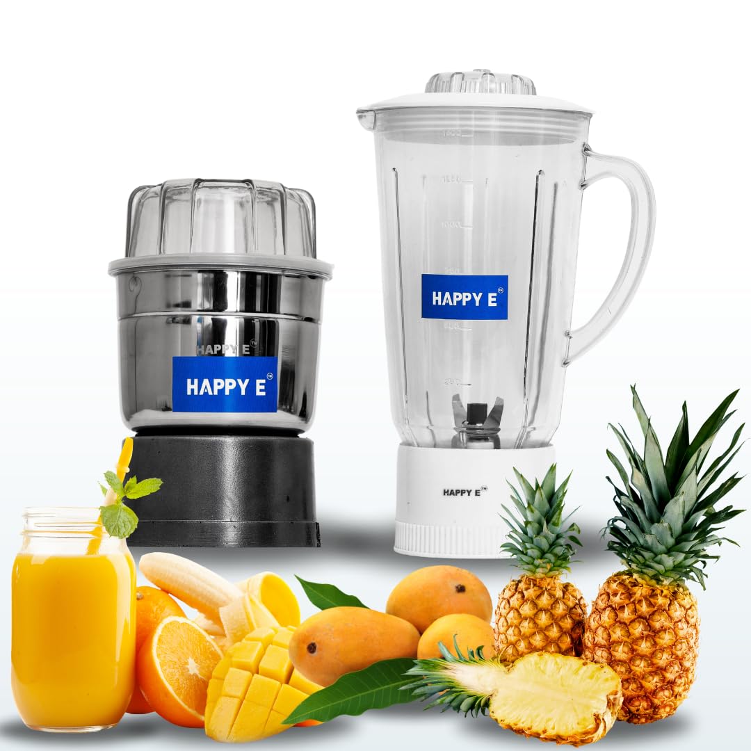 Juice Mixer Grinder Jars (2-Pack Set) Mixer Jars Set for Blending, Grinding & Crushing-image-46