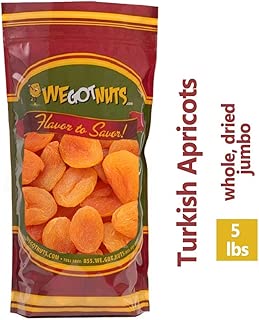 We Got Nuts Dried Turkish Apricots in Resalable Bag, 5 Lbs - coolthings.us