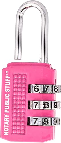 Cerradura de bolsa Notario rosa