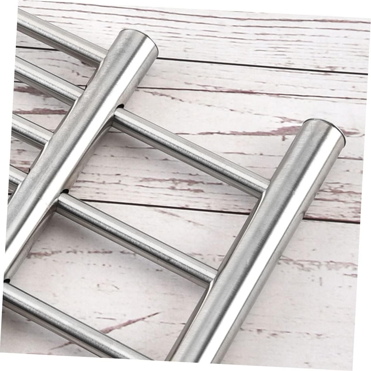 Ciieeo Retractable Square Stainless Steel Pot Holder Heat Resistant Kitchen Insulation Mat Kitchen Gadget for Home and Office
