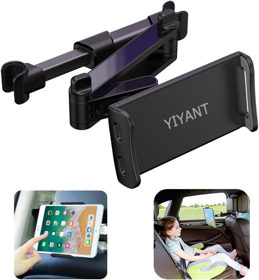 IPad Holder Car Headrest,Stretchable Arm Tablet Mount For Car Backseat - View #10