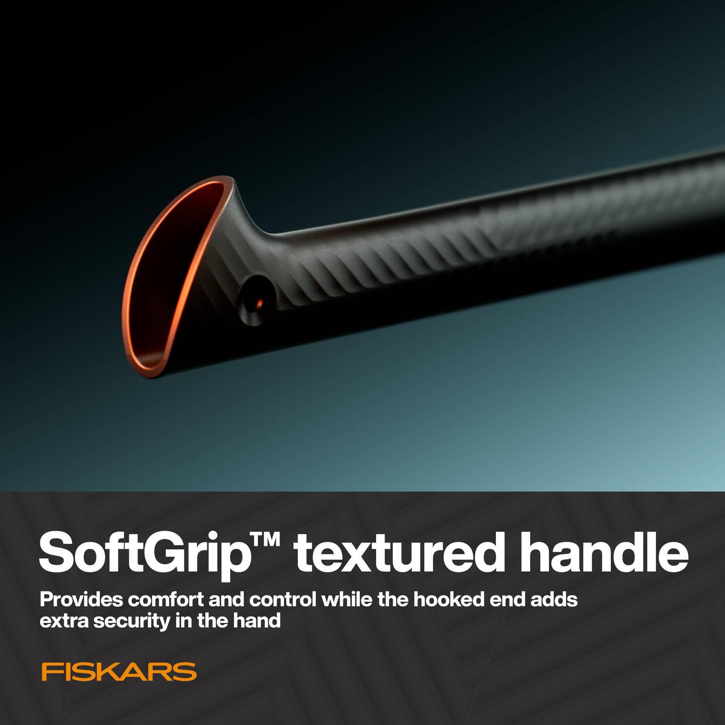 Fiskars Ultra Hacha U36, Robusta Hacha para Partir Troncos Grandes, Revestimiento ToughCoat, Equilibrio optimizado, Hoja de Acero al Carbono/Mango FiberComp, 91,5 cm, Negro, 1088144